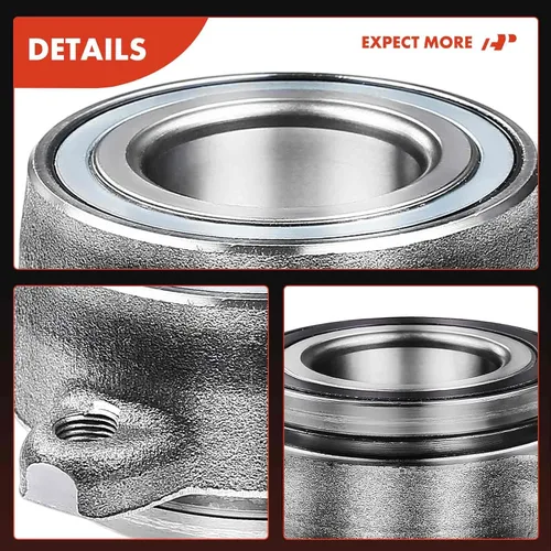Vista 8 de A-Premium Rodamiento de rueda compatible con Porsche Cayenne 2011-2018, 911 2014-2019, Cayman 2016, Volkswagen Touareg 2011-2017