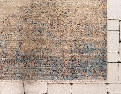 Vista 9 de Unique Loom Dorchester Collection - Alfombra rectangular de 4 pies 1 pulgada x 6 pies 1 pulgada, color beige y negro