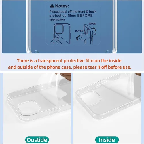 Vista 8 de Funda transparente para iPhone 13 Pro Max, funda cruzada para teléfono con correa ajustable de nailon para el cuello, funda suave de policarbonato