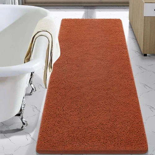 Vista 62 de LOCHAS - Alfombra de baño de lujo lanuda de 24 x 17 pulgadas, color beige