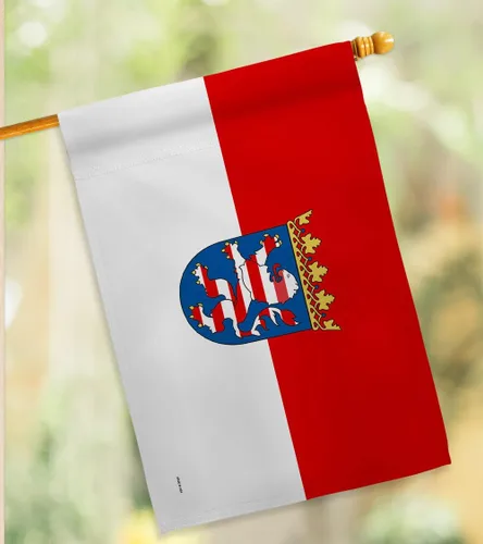 Vista 9 de Americana Home & Garden Hesse - Bandera de la casa regional, Alemania, Estados de Europa Central, territorio de Europa Central, Historia, País