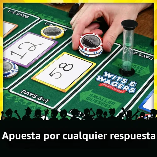 Vista 5 de Wits & Wagers Juego de mesa, edición de lujo, Multi
