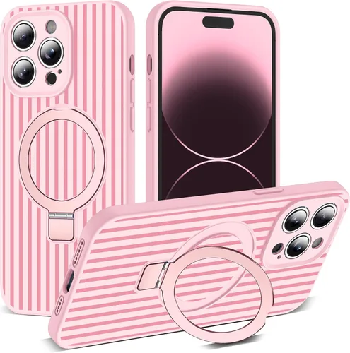 Vista 67 de SKYLMW Funda diseñada para iPhone 11 con soporte magnético invisible Compatible con Mag-Safe, a prueba de caídas de grado militar, a prueba