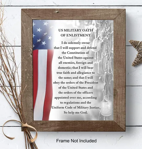 Vista 8 de Arte de pared de la bandera estadounidense - Decoración patriótica para habitaciones - Regalo para soldados militares, veteranos, ejército, marina