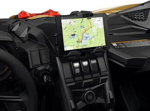 Vista 4 de Can Am Maverick X3 #715002874, Soporte para dispositivo electrónico, tablet, teléfono OEM nuevo