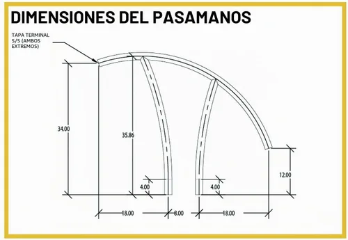 Vista 4 de S.R.Smith ART-1001S Artisan Series Barandilla Individual para Piscina