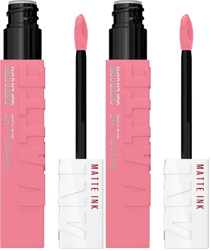 Vista 21 de Maybelline Super Stay Matte Ink Liquid Lipstick Makeup, Dreamer 10 DREAMER