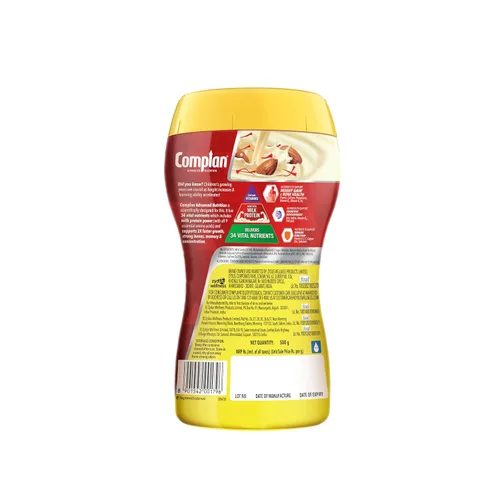 Vista 2 de Complan Nutrición y Salud Bebida Kesar Badam, 500gm (Jar)