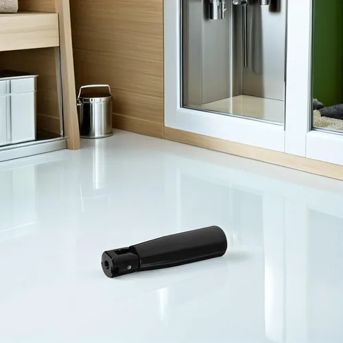 Vista 7 de 2 unids negro plegable torno giratorio manivela mango 20X63Mm M6 hilo resistente máquina giratoria agarre para equipos industriales