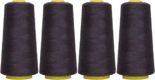 Vista 44 de Threadart Hilo Serger - Costura Poliéster - 2750 Yard Cono 40/2 - Aguamarina Polyester serger thread for overlock sewing, seams and garment
