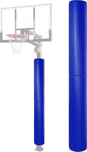 Vista 11 de Almohadilla para Poste de Baloncesto, Almohadillas de Seguridad Resistentes para Protección del Jugador, 72" de Alto, Acolchado Protector Resistente