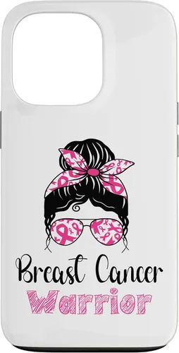 Vista 10 de iPhone 16 Breast Cancer Warrior Breast Cancer Awareness Case