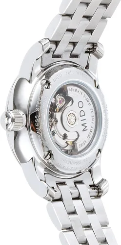 Vista 4 de Mido Watch Reloj de mujer Commander Baroncelli Automatic ETA 2671 Plateado