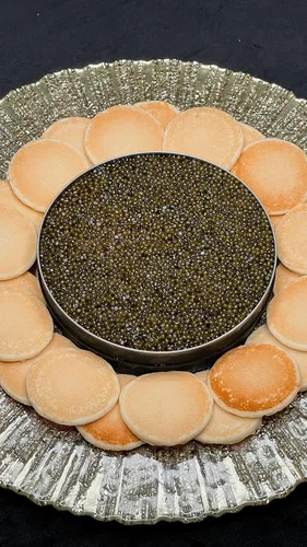 Vista 2 de Caviart Supreme Caviar de esturión de diamante (ruso), calidad premium, 16 oz 16.01 oz