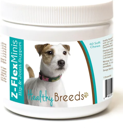 Vista 72 de Healthy Breeds Affenpinscher Z-Flex Minis - Masticables suaves para cadera y articulaciones, 60