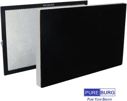 Vista 3 de PUREBURG Filtro de repuesto compatible con Lasko HF25630 Pure Platinum HEPA Purificador de Aire Piezas YY25630, H13 True HEPA & Tio2, carbón