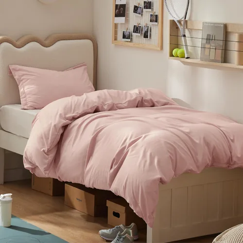 Vista 17 de Bedsure - Juego de funda de edredón tamaño individual/individual XL - Juego de ropa de cama suave de microfibra cepillada doble para niños