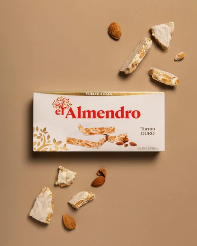 Vista 2 de El Almendro turrón duro 7 oz