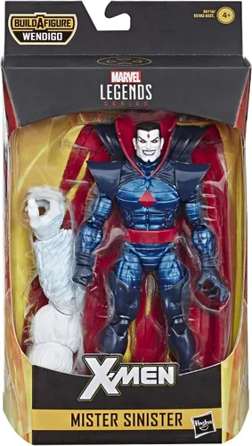 Vista 2 de Marvel Classic Hasbro Marvel Legends Series - Figura de acción coleccionable de Mister Sinister de 6 pulgadas (colección X-Men/X-Force), con parte