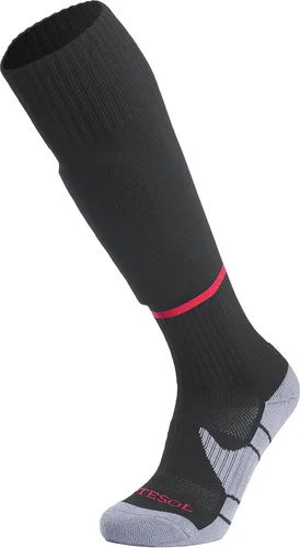 Vista 11 de APTESOL - Calcetas de fútbol hasta la rodilla (paquetes de 1/3/5) Calcetas acojinadas para niños, jóvenes, adultos, para equipos deportivos OTC