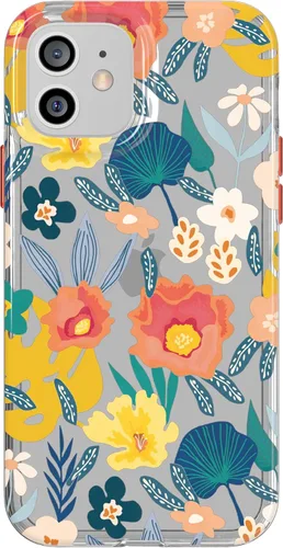Vista 7 de Tech21 Evo Art Botanical Garden - Funda protectora para iPhone 12 Pro Max con protección contra caídas de 10 pies y ilustraciones exclusivas