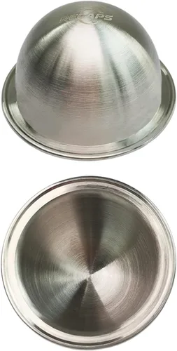 Vista 3 de RECAPS Solo 1 Filtro de Acero Inoxidable Recargable Cápsula Reutilizable Compatible con Cafeteras Vertuoline PERO No Todas 230ml