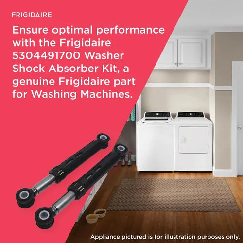 Vista 4 de Frigidaire 5304491700 - Kit de amortiguador para lavadoras, color negro