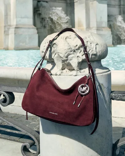 Vista 4 de Michael Kors Nolita Medium Top Zip Convertible Shoulder Bag