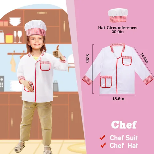 Vista 3 de Ropa de Vestir para Juego de Roles de LOYO para Niños de 3 a 8 Años