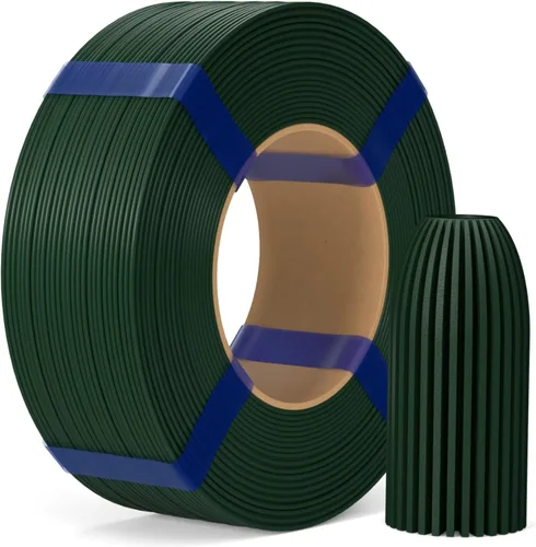 Vista 28 de ELEGOO Filamento de relleno básico PLA 1.75mm negro 4KG, filamento para impresora 3D sin carrete precisión dimensional +/- 0.02mm, PLA para 4*2.2