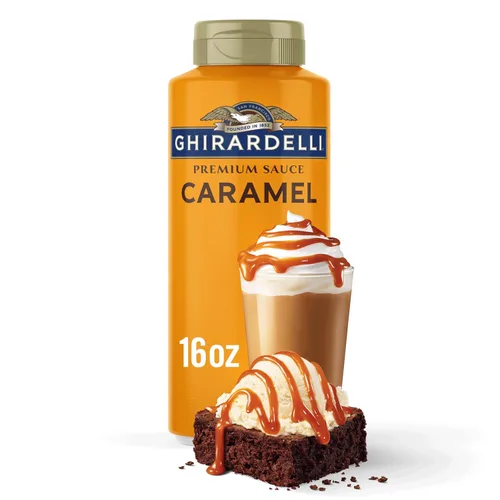 Vista 9 de GHIRARDELLI Salsa de caramelo premium, 16 onzas