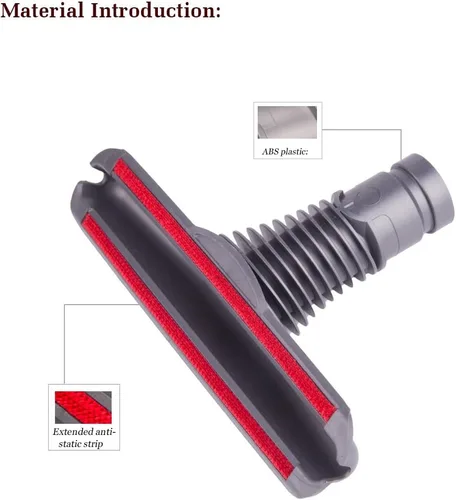 Vista 5 de Repuesto de manguera y cepillos para aspiradora Dyson V6 DC35 DC44 DC59, herramientas de limpieza, accesorios compatibles con Dyson DC45