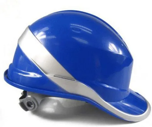 Vista 5 de Venitex Delta Plus Diamond V casco sólido de seguridad con diseño beisbolero
