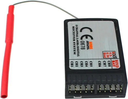 Vista 5 de Flysky FS 8CH 2.4G RX FS-R9B Actualización RC Receptor para TH9X 9CH Transmisor FS-TH9X Control remoto