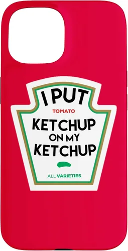 Vista 6 de I Put Ketchup on My Funny - Funda de regalo a base de tomate para iPhone 17