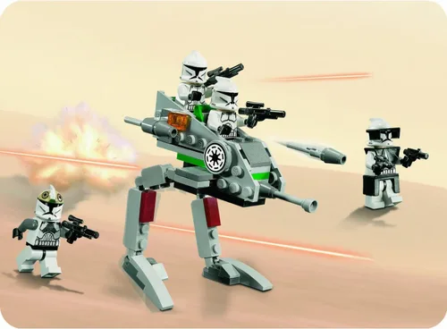 Vista 2 de LEGO Star Wars 8014 - Paquete de batalla de caminante clon