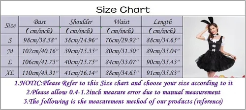 Vista 3 de DSODAN Women Casual Fashion Retro Gothic Bunny Dress Round Neck Dress Mini Mesh Dress