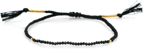 Vista 36 de Thecraftman - Pulsera trenzada de cuentas naturales, cristales energéticos, regalo para ella, pulsera de protección de hilo trenzado de mano