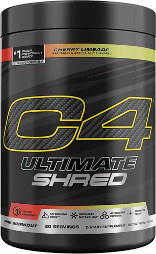 Vista 8 de Cellucor C4 Ultimate Shred - Polvo para antes del entrenamiento, quemador de grasa para hombres y mujeres, suplemento de metabolismo con extracto