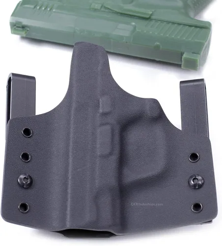 Vista 9 de Clips para cinturón de funda estilo gota (con accesorios de montaje) - (diseño de Estados Unidos) - (paquete de 2) - para hacer fundas y pasatiempos