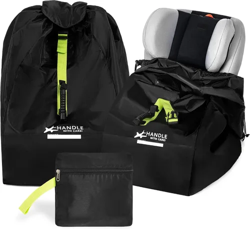 Vista 2 de Bolsa de viaje para asiento de coche para avión Verde