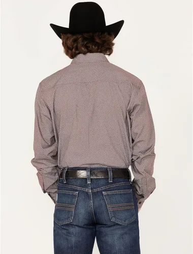 Vista 4 de Cinch Camisa occidental con botones y estampado geométrico para hombre