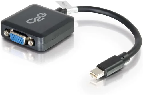 Vista 14 de C2G Mini Display Port Adapter, Display Port to DVI, Macho a Macho, Negro, 3 Pies (3.0 ft), Cables to Go 54334