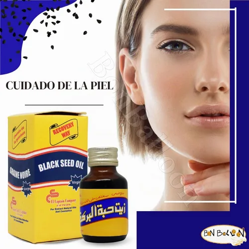 Vista 5 de El Capitán Aceite Virgen Negro Semilla Nigella Sativa 8.5 fl oz (tamaño más grande)