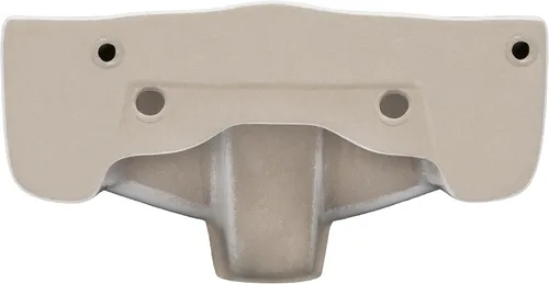 Vista 4 de Fregadero de pared para baño pequeño de 12,4" x 11", color blanco