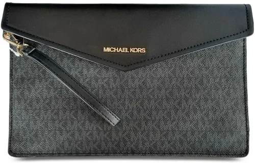 Vista 6 de Michael Kors Maisie - Bolso grande de piel con guijarros 3 en 1, color rosa