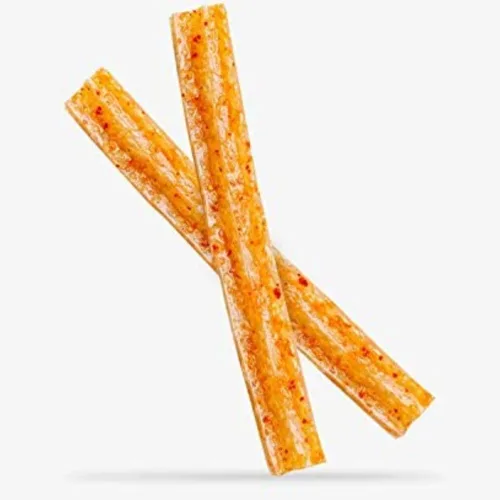 Vista 4 de Weilong Latiao - Gluten picante, tradicional chino picante, paquete de 2 unidades, 3.60 oz
