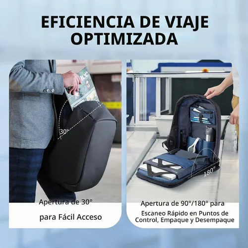 Vista 7 de Mochila antirrobo Bobby original por XD Design, gris 1