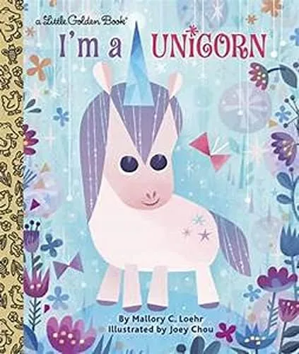 Vista 3 de Aurora Fancy Pals - Juego de regalo de unicornio con libro de unicornio (morado y blanco)