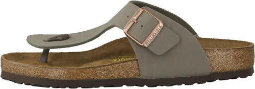 Vista 2 de Birkenstock Sandalias planas para hombre, Piedra Nubuck Beige